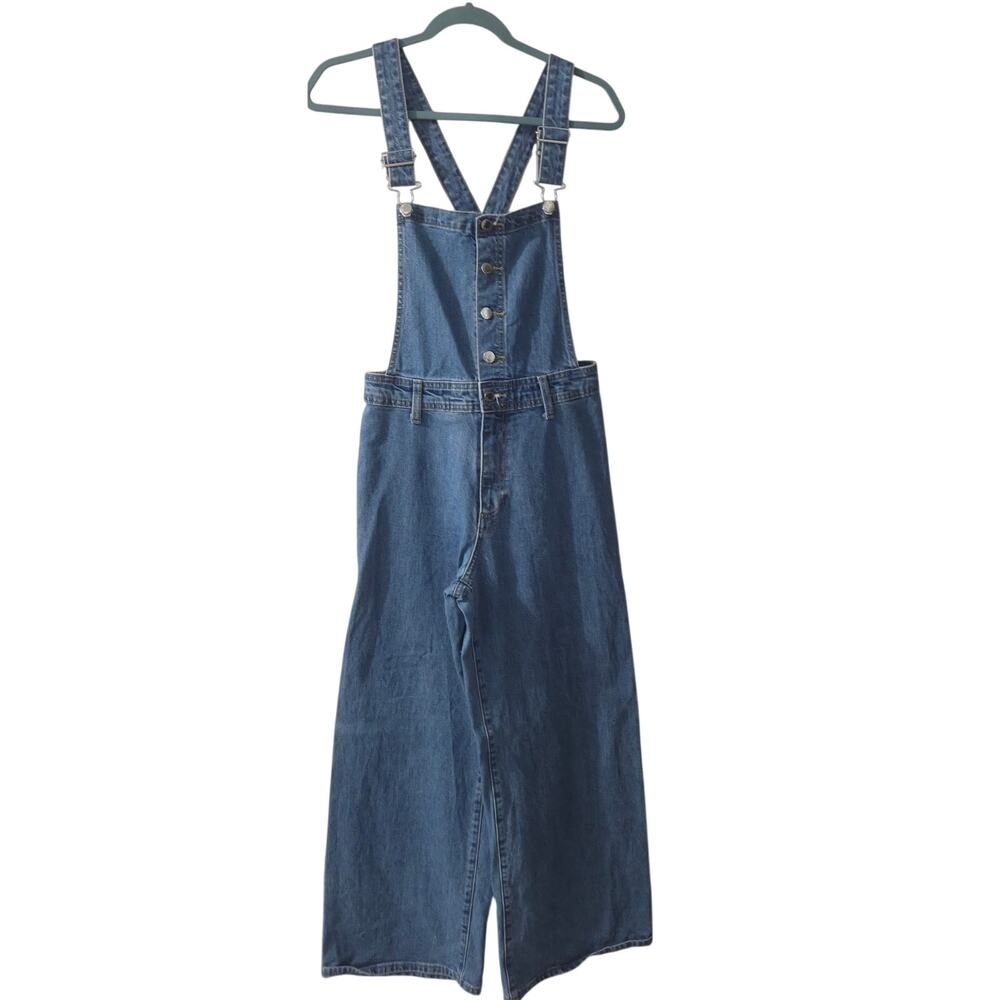 Universal Thread Wide Leg Women's Jean Overalls / Bibs Size 6